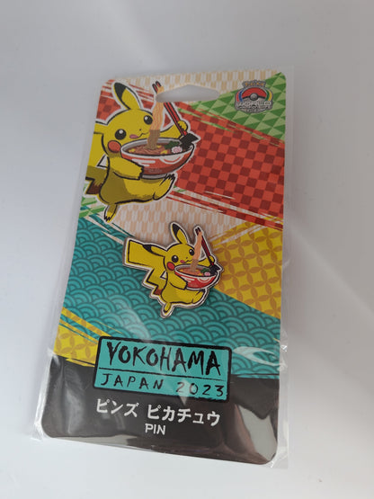 Pokemon Worlds 2023 Pin - Pikachu Ramen