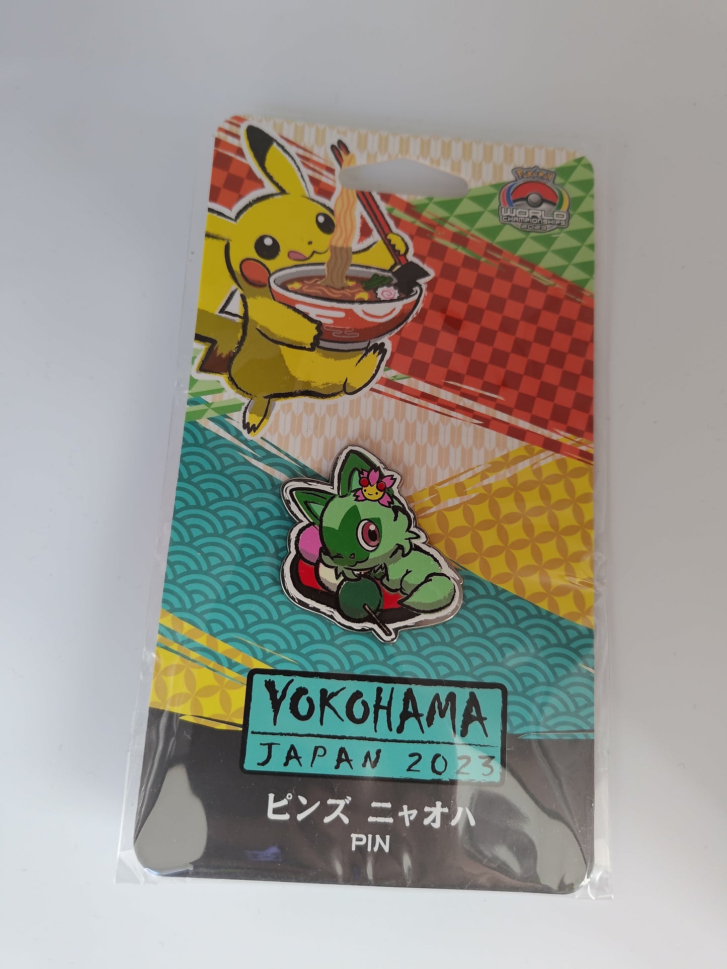 Pokemon Worlds 2023 Pin - Sprigatito
