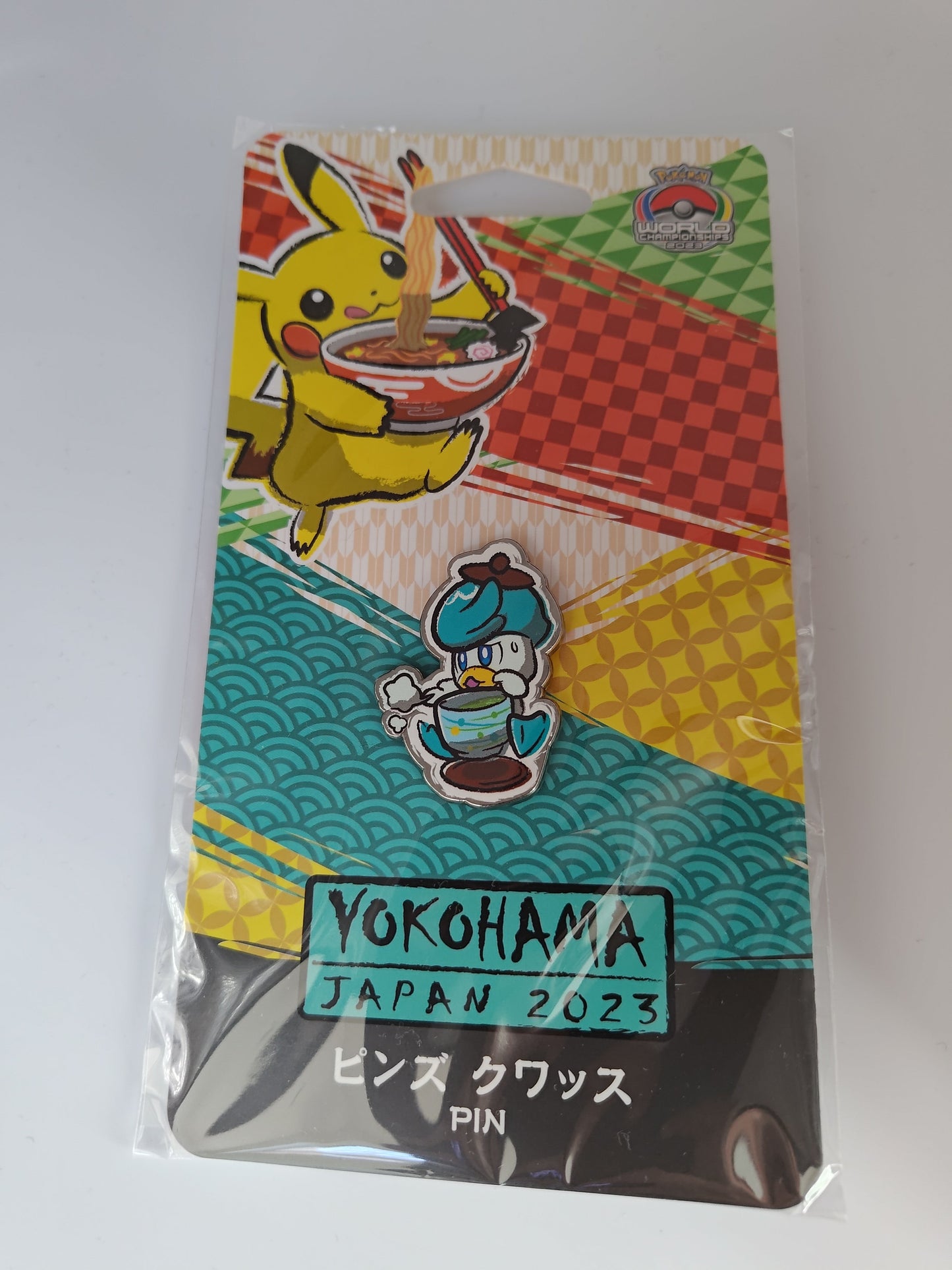 Pokemon Worlds 2023 Pin - Quaxly