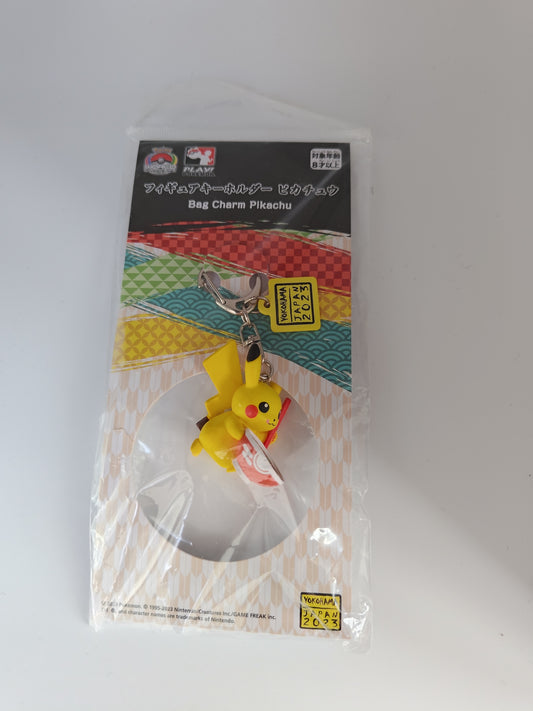 Pokemon Worlds 2023 Keychain - Pikachu Ramen Bag Charm