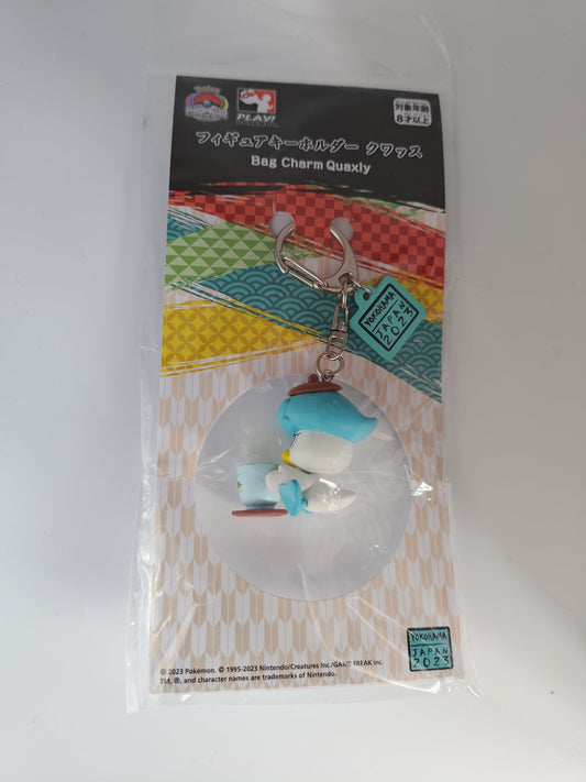 Pokemon Worlds 2023 Keychain - Quaxly Bag Charm