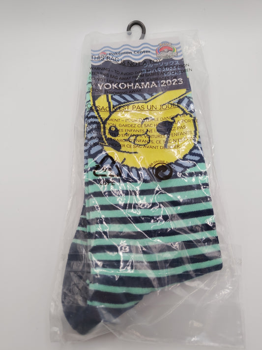 Pokemon Worlds 2023 Socks - Pikachu Yokohama