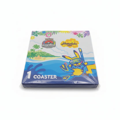 Pokemon Worlds 2024 Coaster - Snorkeling Pikachu