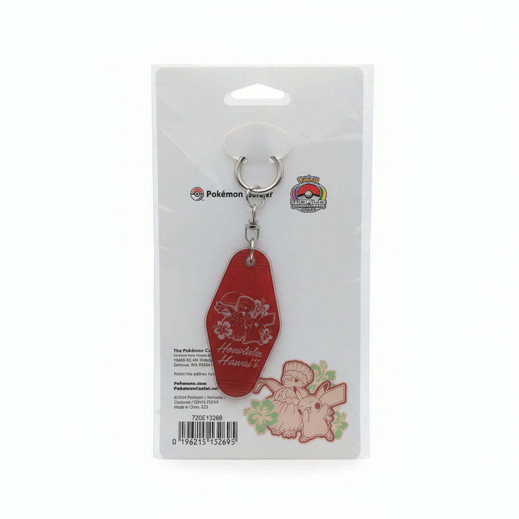 Pokemon Worlds 2024 Keychain - Honolulu