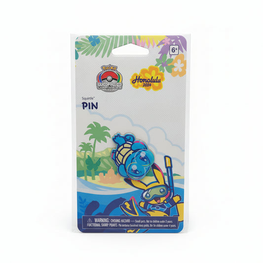 Pokemon Worlds 2024 Pin - Squirtle
