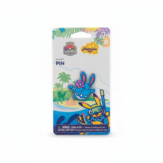 Pokemon Worlds 2024 Pin - Azumarill