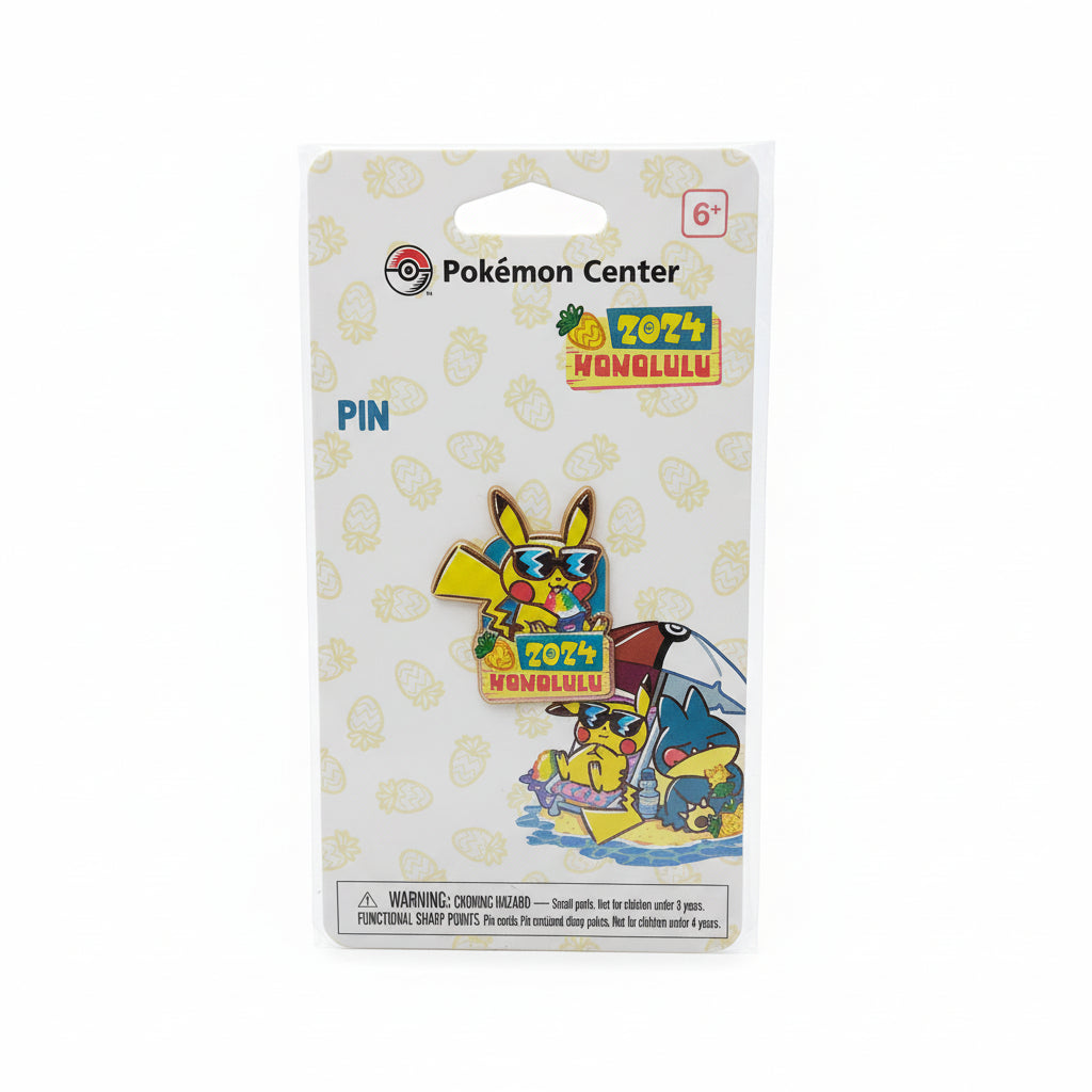 Pokemon Worlds 2024 Pin - Pikachu