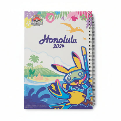 Pokemon Worlds 2024 Notebook - Snorkeling Pikachu