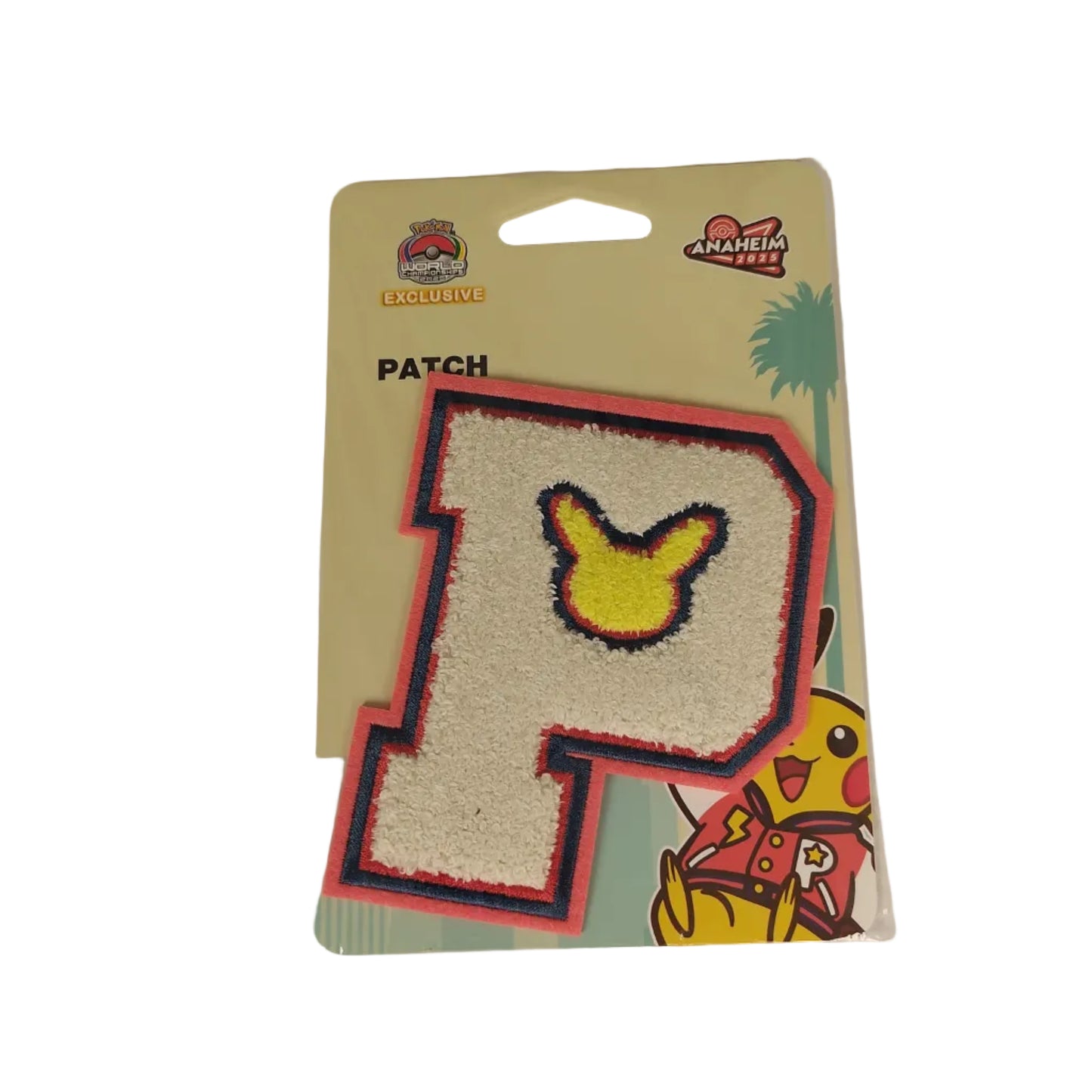 Pokemon Worlds 2025 - Pikachu P Patch
