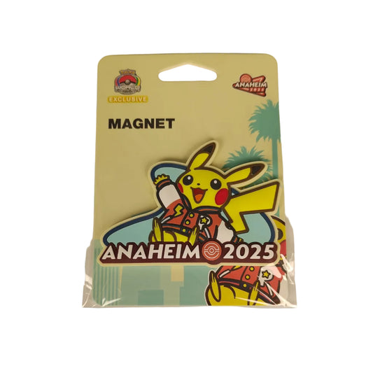 Pokemon Worlds 2025 - Anaheim Varsity Pikachu Magnet