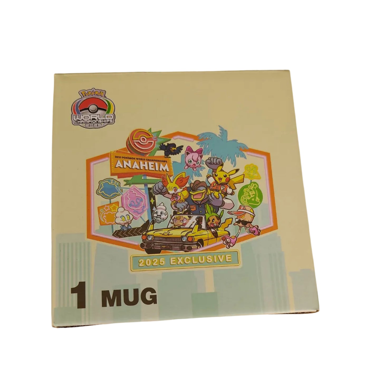 Pokemon Worlds 2025 - Pikachu Jigglypuff Mug