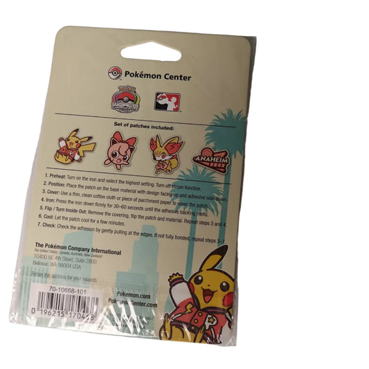 Pokemon Worlds 2025 - 4 Patches