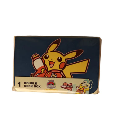 Pokemon Worlds 2025 - Varsity Pikachu Double Deck Box