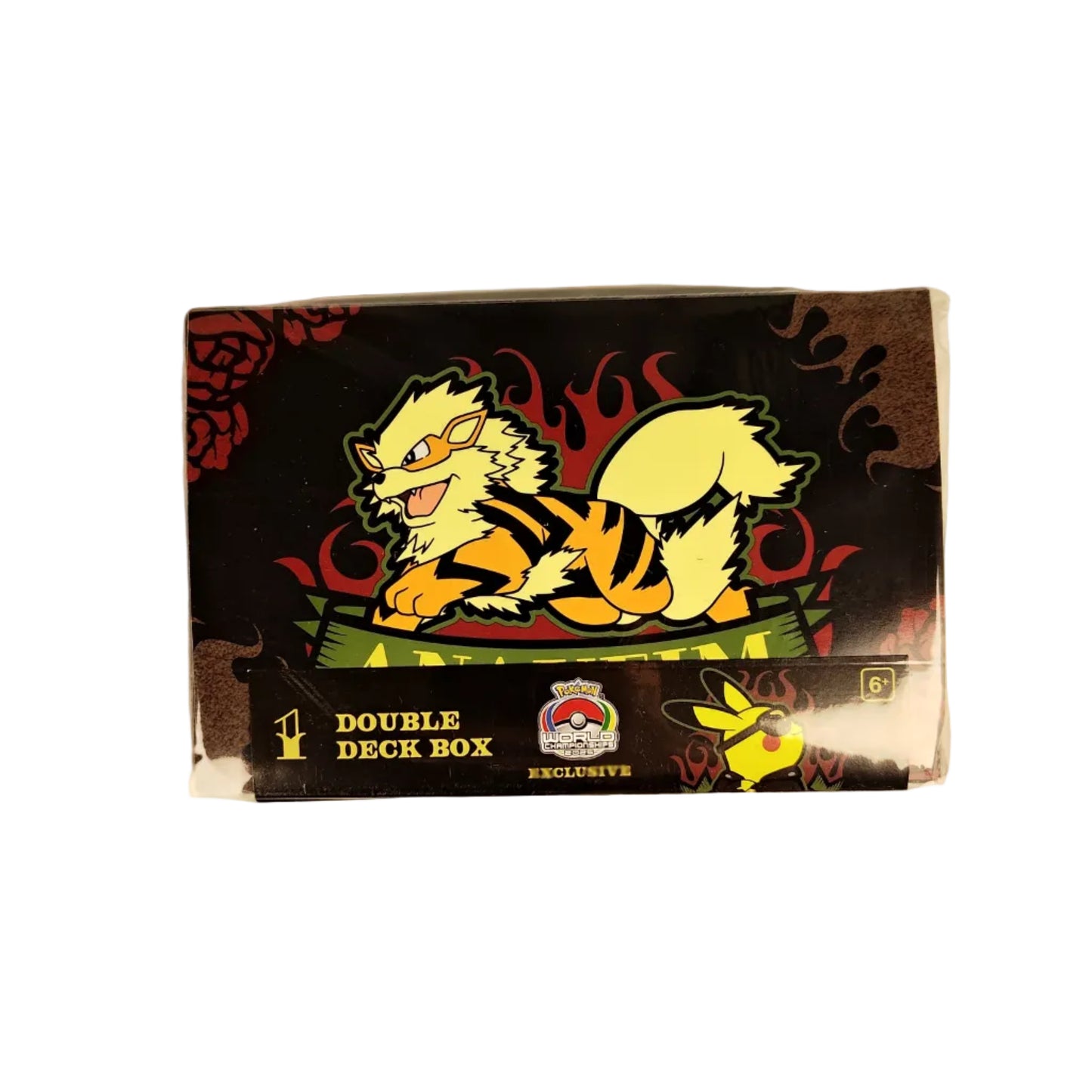 Pokemon Worlds 2025 - Rockabilly Arcanine Double Deck Box