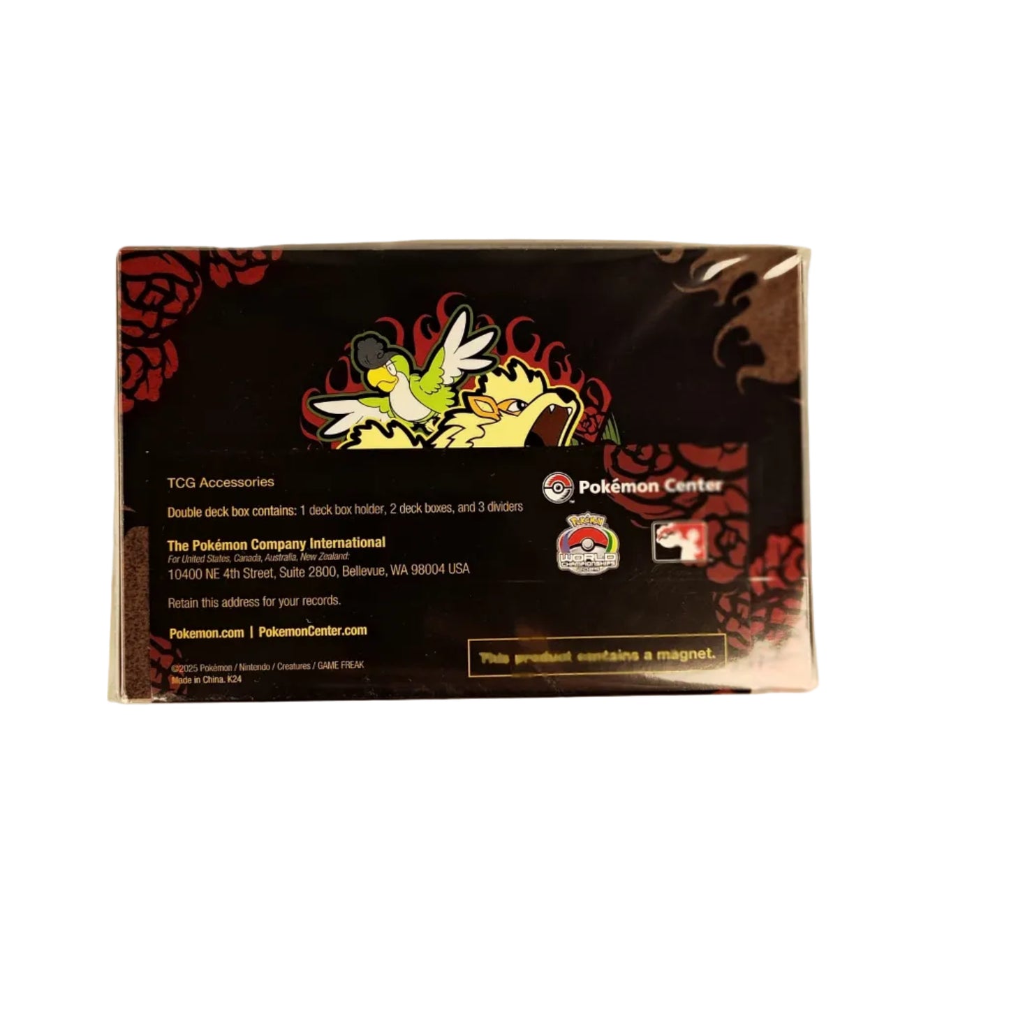 Pokemon Worlds 2025 - Rockabilly Arcanine Double Deck Box