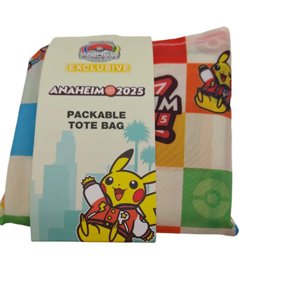 Pokemon Worlds 2025 - Anaheim Packable Tote Bag