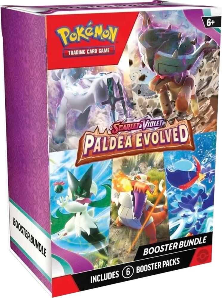 Pokémon TCG: Scarlet & Violet-Paldea Evolved Booster Bundle