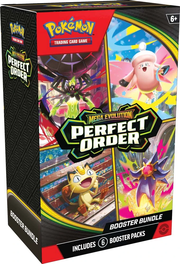 Pokémon TCG: Mega Evolution-Perfect Order Booster Bundle