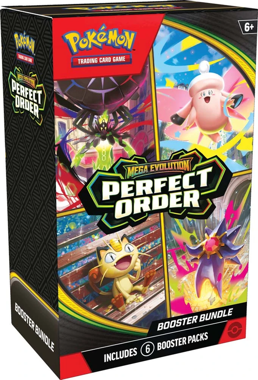 Pokémon TCG: Mega Evolution-Perfect Order Booster Bundle