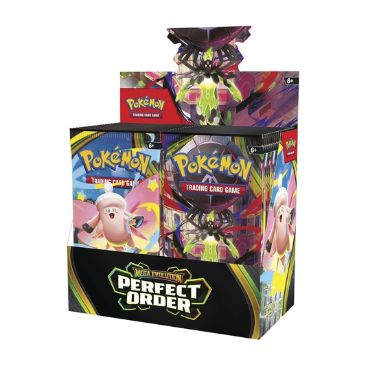 Pokémon TCG: Mega Evolution-Perfect Order Booster Display Box