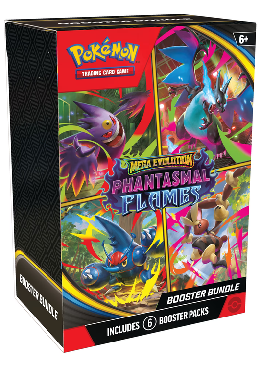 Pokémon TCG: Mega Evolution-Phantasmal Flames Booster Bundle