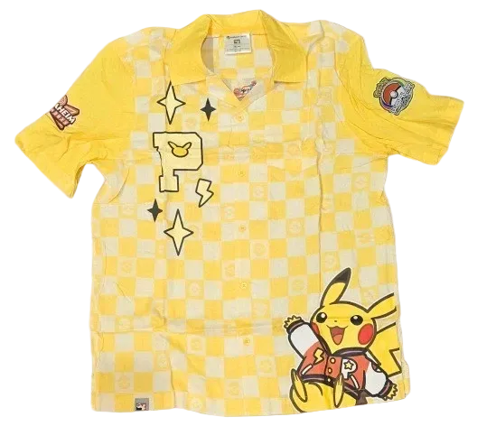 Pokemon Worlds 2025 - Yellow Pikachu Shirt