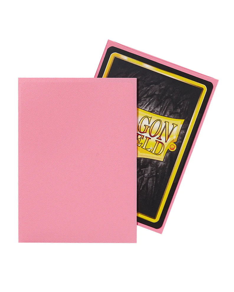 Dragon Shield Sleeves Standard Size 100pk - Matte Pink
