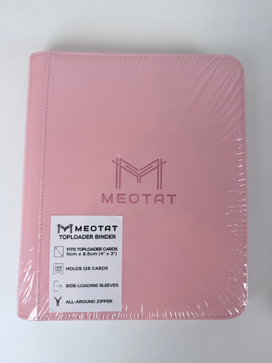 Meotat Zip TCG Top Loader Binder - 4 Pocket (128 Slot)