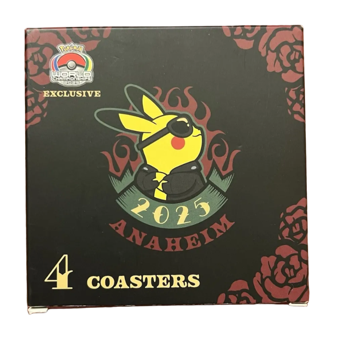 Pokemon Worlds 2025 - Coaster Set of 4