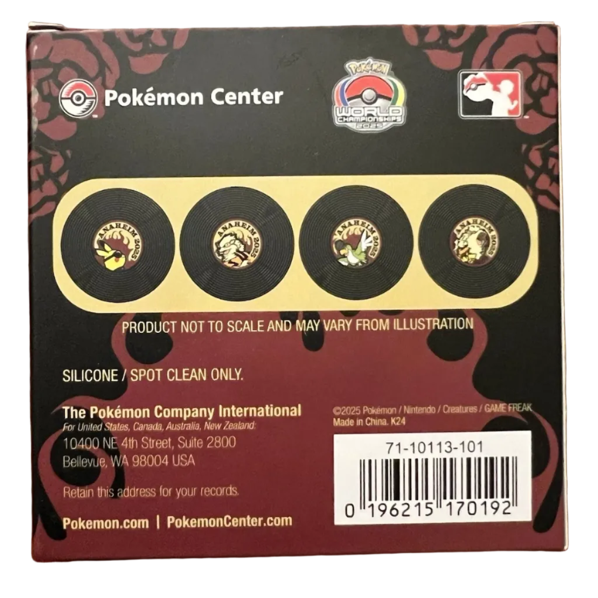 Pokemon Worlds 2025 - Coaster Set of 4