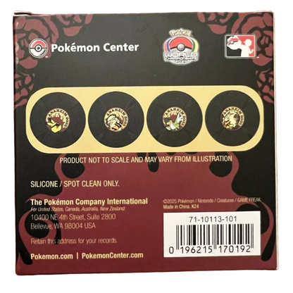 Pokemon Worlds 2025 - Coaster Set of 4
