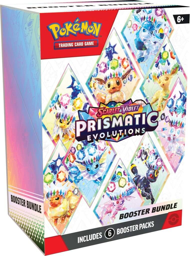 Pokémon TCG: Scarlet & Violet-Prismatic Evolutions Booster Bundle