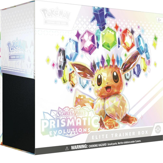 Pokemon TCG: Scarlet & Violet-Prismatic Evolutions Elite Trainer Box