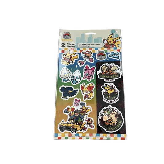Pokemon Worlds 2025 - Sticker Set