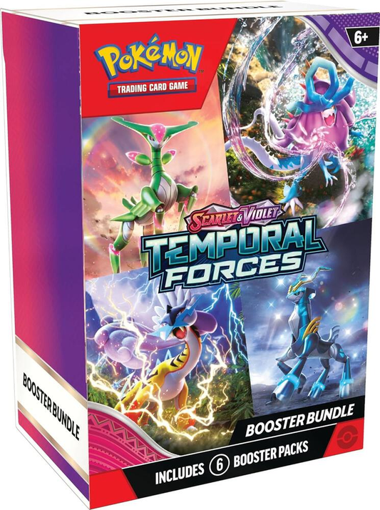 Pokémon TCG: Scarlet & Violet-Temporal Forces Booster Bundle