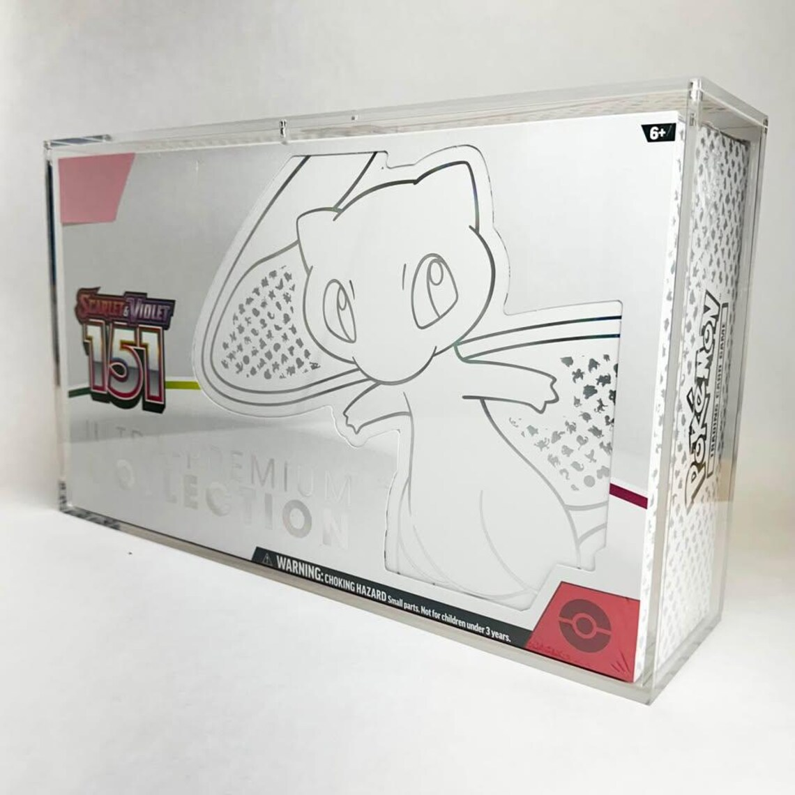 151/Mega Charizard X ex UPC Premium Magnetic Acrylic Display Case