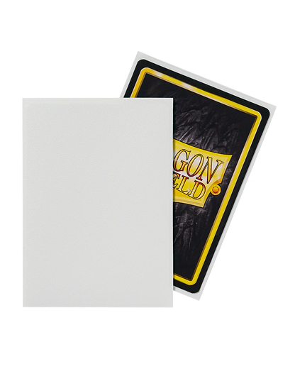 Dragon Shield Sleeves Standard Size 100pk - Matte White