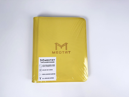 Meotat Zip TCG Top Loader Binder - 4 Pocket (128 Slot)