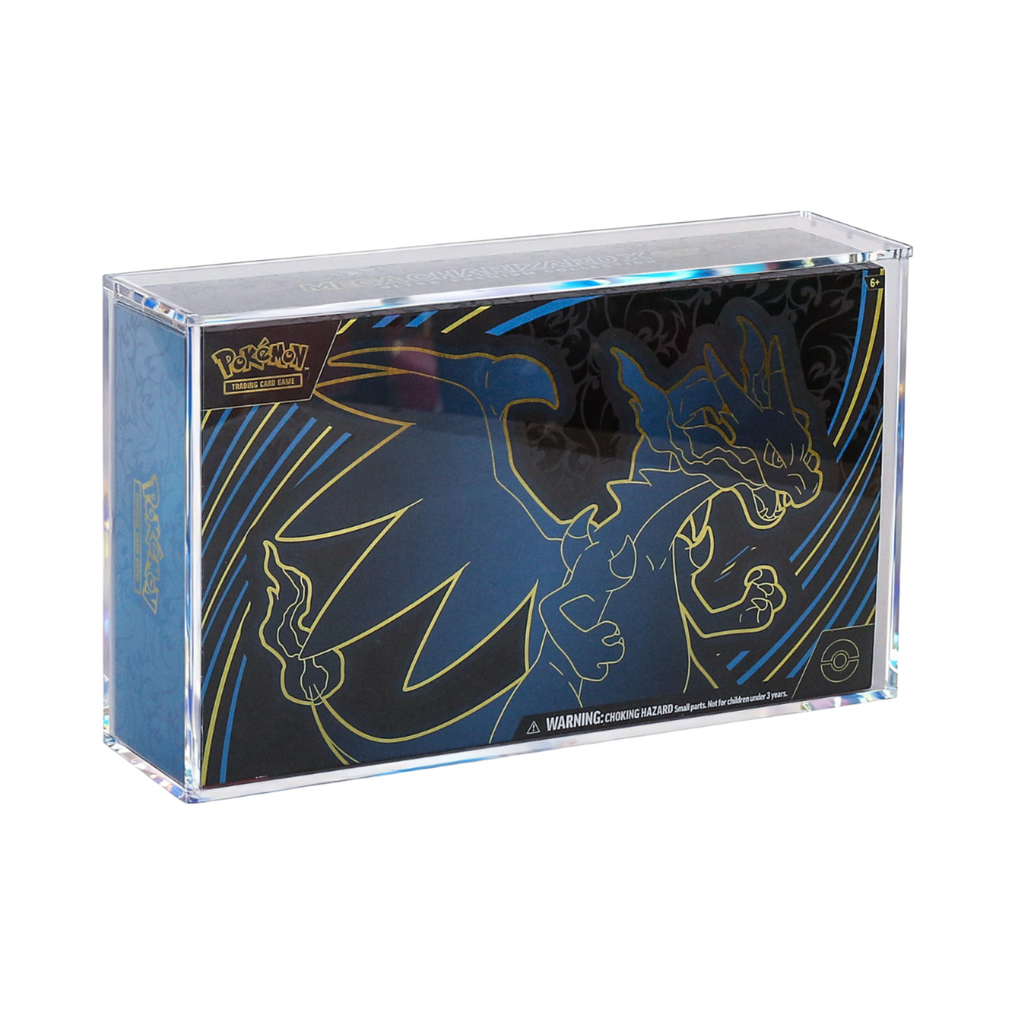 151/Mega Charizard X ex UPC Premium Magnetic Acrylic Display Case